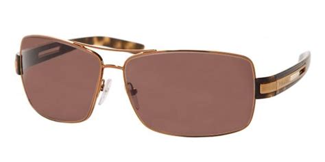 Prada PR 55IS 7OE/8C1 Sunglasses in Gold 